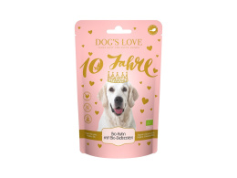 DOG'S LOVE BIO Chips - ekologiczne przysmaki dla psów - jubileuszowa edycja limitowana 150g