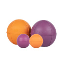 RUCAN BALL Small Purple - twarda, fioletowa PIŁKA na przysmaki dla psa