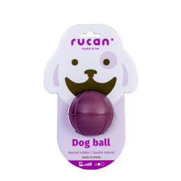 RUCAN BALL Medium Purple - twarda, fioletowa PIŁKA na przysmaki dla psa