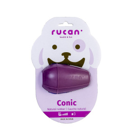 RUCAN CONIC Medium Purple - bardzo twarda, zabawka STOŻEK na przysmaki