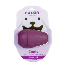 RUCAN CONIC BIG Purple - bardzo twarda, zabawka STOŻEK na przysmaki