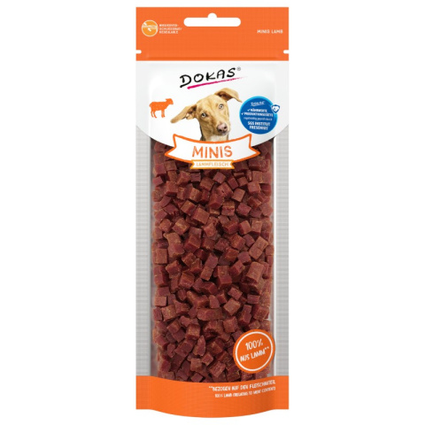 DOKAS Minis Jagnięcina 70g przysmak dla psa DOKAS Minis Jagnięcina 70g przysmak dla psa