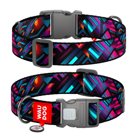 WAUDOG Obroża dla psa Nylon XXL 46-70/3,5 cm ENDLESS WORLDS WAUDOG Obroża dla psa Nylon XXL 46-70/3,5 cm ENDLESS WORLDS