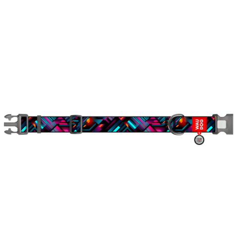WAUDOG Obroża dla psa Nylon XXL 46-70/3,5 cm ENDLESS WORLDS WAUDOG Obroża dla psa Nylon XXL 46-70/3,5 cm ENDLESS WORLDS