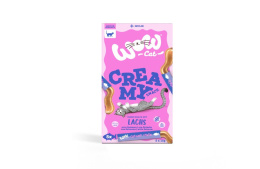 WOW CAT Creamy Snack Lachs - kremowa przekąska z łososiem (5x15g)