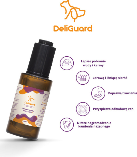 DELIGUARD Postbiotyk dla psów i kotów 30ml DELIGUARD Postbiotyk dla psów i kotów 30ml