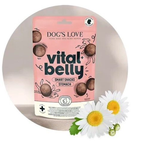 DOG'S LOVE VITAL+ Belly Stomach - zdrowe trawienie przysmaki funkcjonalne dla psa 150g DOG'S LOVE VITAL+ Belly Stomach - zdrowe trawienie przysmaki funkcjonalne dla psa 150g