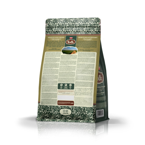 FOLK MINI Wielkopolska kaczka z królikiem z dodatkiem jabłek i majeranku 1,6 kg FOLK MINI Wielkopolska kaczka z królikiem z dodatkiem jabłek i majeranku 1,6 kg