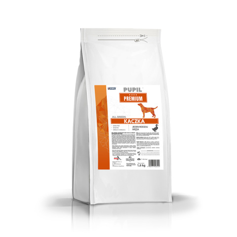 PUPIL Premium KACZKA MONO All Breeds 1,6 kg Karma sucha dla psa PUPIL Premium KACZKA MONO All Breeds 1,6 kg Karma sucha dla psa