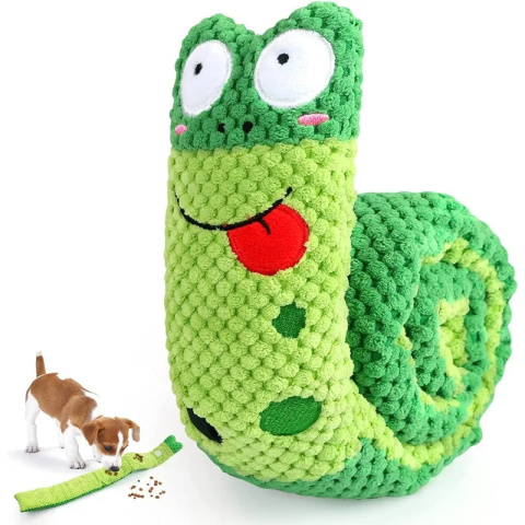 PetGang ŚLIMAK zabawka dla psa na smaczki DŁUGI pluszowy 74cm PetGang ŚLIMAK zabawka dla psa na smaczki DŁUGI pluszowy 74cm