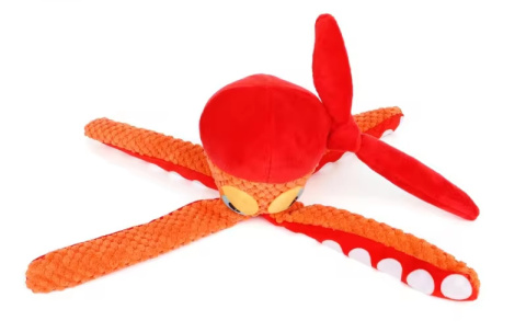 PetGang OŚMIORNICA z szeleszczącymi nogami zabawka dla psa 40cm PetGang OŚMIORNICA z szeleszczącymi nogami zabawka dla psa 40cm