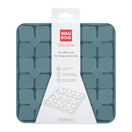 WAUDOG Silikonowa Mata do suchej karmy 20 x 20 x 1,7 cm Szary