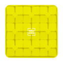 WAUDOG Silikonowa Mata do suchej karmy 20 x 20 x 1,7 cm Żółty