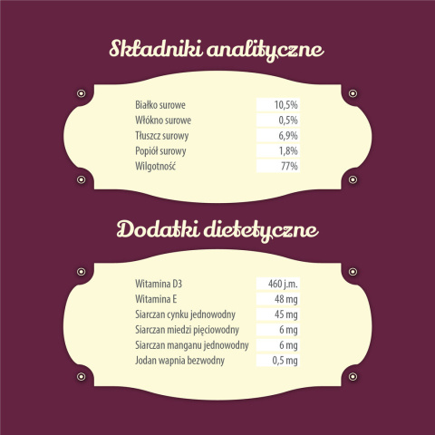 FOLK Karma mokra dla psa Wielkopolski wyborny jeleń 400 g FOLK Karma mokra dla psa Wielkopolski wyborny jeleń 400 g