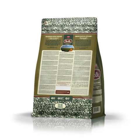 FOLK M&L Wielkopolska kaczka z królikiem z dodatkiem aromatycznych jabłek i majeranku 3 kg FOLK M&L Wielkopolska kaczka z królikiem z dodatkiem aromatycznych jabłek i majeranku 3 kg