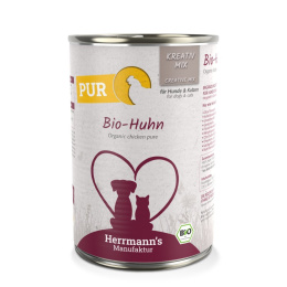 HERRMANN'S MANUFAKTUR Kreativ Mix Bio Huhn - 100% kurczak ekologiczny 400g