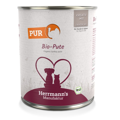 HERRMANN'S MANUFAKTUR Kreativ Mix Bio Pute - 100% indyk ekologiczny 800g HERRMANN'S MANUFAKTUR Kreativ Mix Bio Pute - 100% indyk ekologiczny 800g