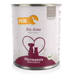 HERRMANN'S MANUFAKTUR Kreativ Mix Bio Ente - 100% kaczka ekologiczna 800g