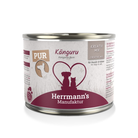HERRMANN'S MANUFAKTUR Kreativ Mix Kanguru Pur - 100% kangur 200g HERRMANN'S MANUFAKTUR Kreativ Mix Kanguru Pur - 100% kangur 200g