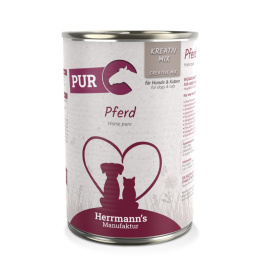 HERRMANN'S MANUFAKTUR Kreativ Mix Pferd Pur - 100% konina 400g