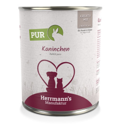 HERRMANN'S MANUFAKTUR Kreativ Mix Kaninchen Pur - 100% królik 800g