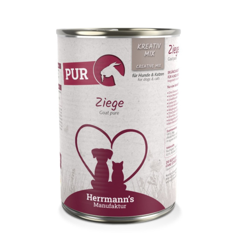 HERRMANN'S MANUFAKTUR Kreativ Mix Ziege Pur - 100% kozina 400g HERRMANN'S MANUFAKTUR Kreativ Mix Ziege Pur - 100% kozina 400g