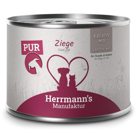 HERRMANN'S MANUFAKTUR Kreativ Mix Ziege Pur - 100% kozina 200g HERRMANN'S MANUFAKTUR Kreativ Mix Ziege Pur - 100% kozina 200g