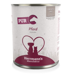 HERRMANN'S MANUFAKTUR Kreativ Mix Pferd Pur - 100% konina 800g