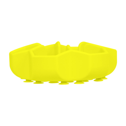 Miska z przyssawką do powolnego karmienia WAUDOG 750 ml Żółta Miska z przyssawką do powolnego karmienia WAUDOG 750 ml Żółta