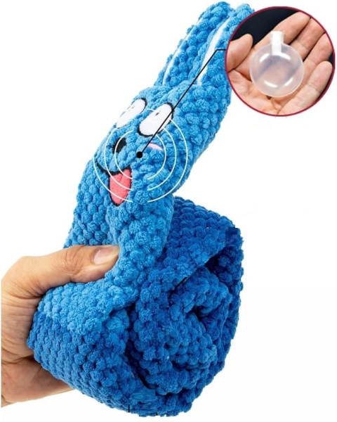PetGang KRÓLIK zwijany dla psa na smaczki DŁUGI pluszowy 70cm PetGang KRÓLIK zwijany dla psa na smaczki DŁUGI pluszowy 70cm