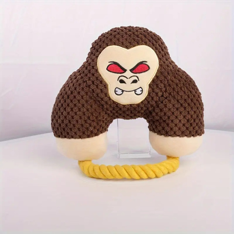 PetGang MAŁPA szarpak piszczący 30cm PetGang MAŁPA szarpak piszczący 30cm