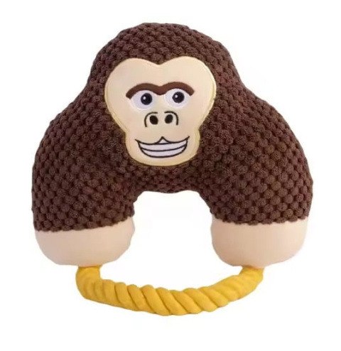 PetGang MAŁPA szarpak piszczący 30cm PetGang MAŁPA szarpak piszczący 30cm