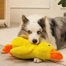 PetGang Pluszak dla psa WIELKA KACZKA przytulanka XXL 40CM