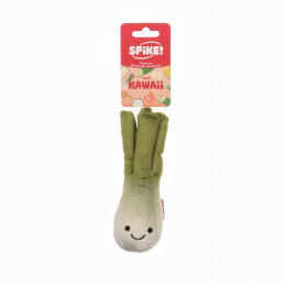 Spike Zabawka dla psa Kawaii Plush Leek - Por pluszak 17 cm