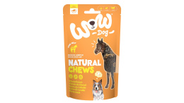 WOW Natural Chews Pferdefleisch suszone mięso koniny 250g