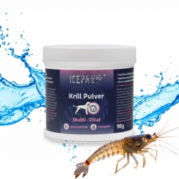 ICEPAW Krill Pulver – kryl arktyczny w proszku dla psa 90g