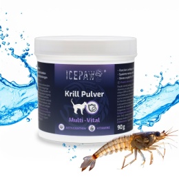 ICEPAW CAT Krill Pulver – kryl arktyczny w proszku dla kota 90g