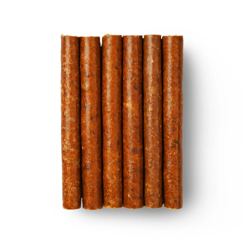 SUPERDOGS Skrzydlaty Wojownik Kabanosy z indyka dla psa 100g SUPERDOGS Skrzydlaty Wojownik Kabanosy z indyka dla psa 100g