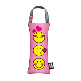 WAUDOG Fun Szarpak z piszczałką dla psa BUŹKA NA RÓŻOWO rozm. М 21/9 cm