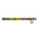 WAUDOG Obroża dla psa Nylon XL 37-58/2,5 cm Buźka na Czarno