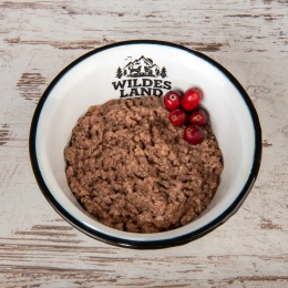WILDES LAND CAT Classic Rind Pute – wołowina i indyk z żurawiną 100g