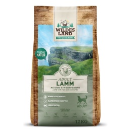 WILDES LAND DOG Lamm - jagnięcina z ryżem i ziołami 12kg