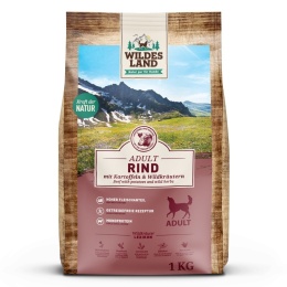WILDES LAND DOG Rind - wołowina z ziemniakami i ziołami 1kg