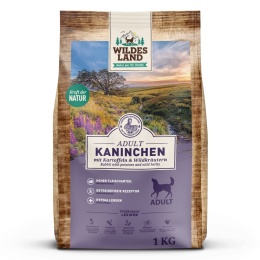 WILDES LAND DOG Kaninchen - królik z ziemniakami i ziołami 1kg