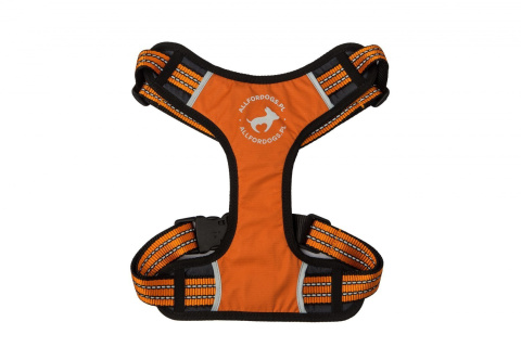 All For Dogs Sportowe szelki odblaskowe dla psa rozm. M Pomarańczowy All For Dogs Sportowe szelki odblaskowe dla psa rozm. M Pomarańczowy