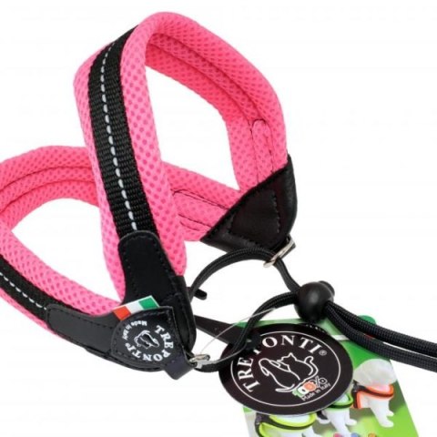 TRE PONTI Szelki Easy Fit Classic Mesh regulowane na plecach Różowy TRE PONTI Szelki Easy Fit Classic Mesh regulowane na plecach Różowy