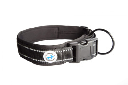 All For Dogs Black Obroża dla psa 45-56 cm L