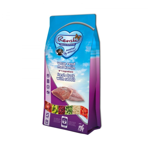 Renske Adult Dog fresh duck and rabbit - świeża kaczka i królik 12 kg Renske Adult Dog fresh duck and rabbit - świeża kaczka i królik 12 kg