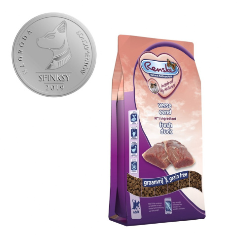 Renske Adult Cat świeża kaczka bez zbóż 6kg Renske Adult Cat świeża kaczka bez zbóż 6kg