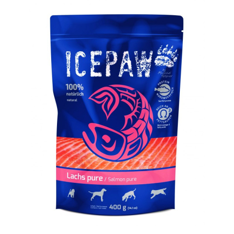 ICEPAW Dog High Premium Lachs pure Łosoś 100g
